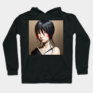 Anime Art Japanese Girl Illustration Design Hoodie